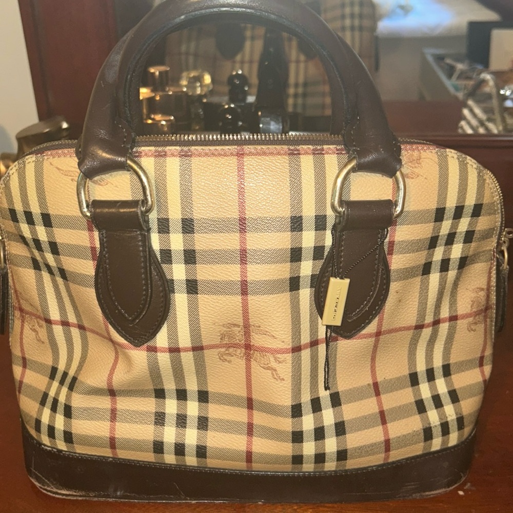 Burberry bowling bag